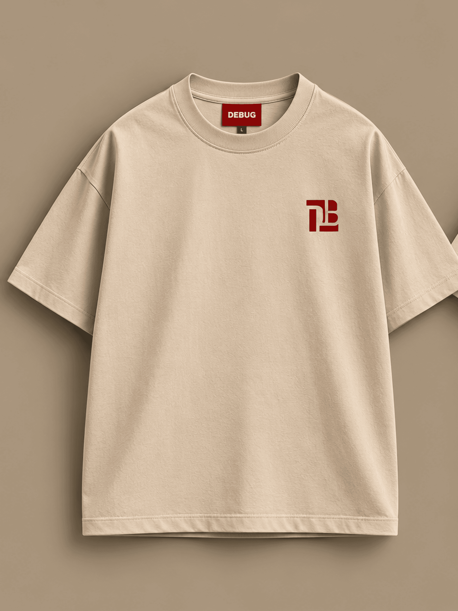 DEBUG BUILD YOUR OWN CHARACTER T-Shirt โ Beige