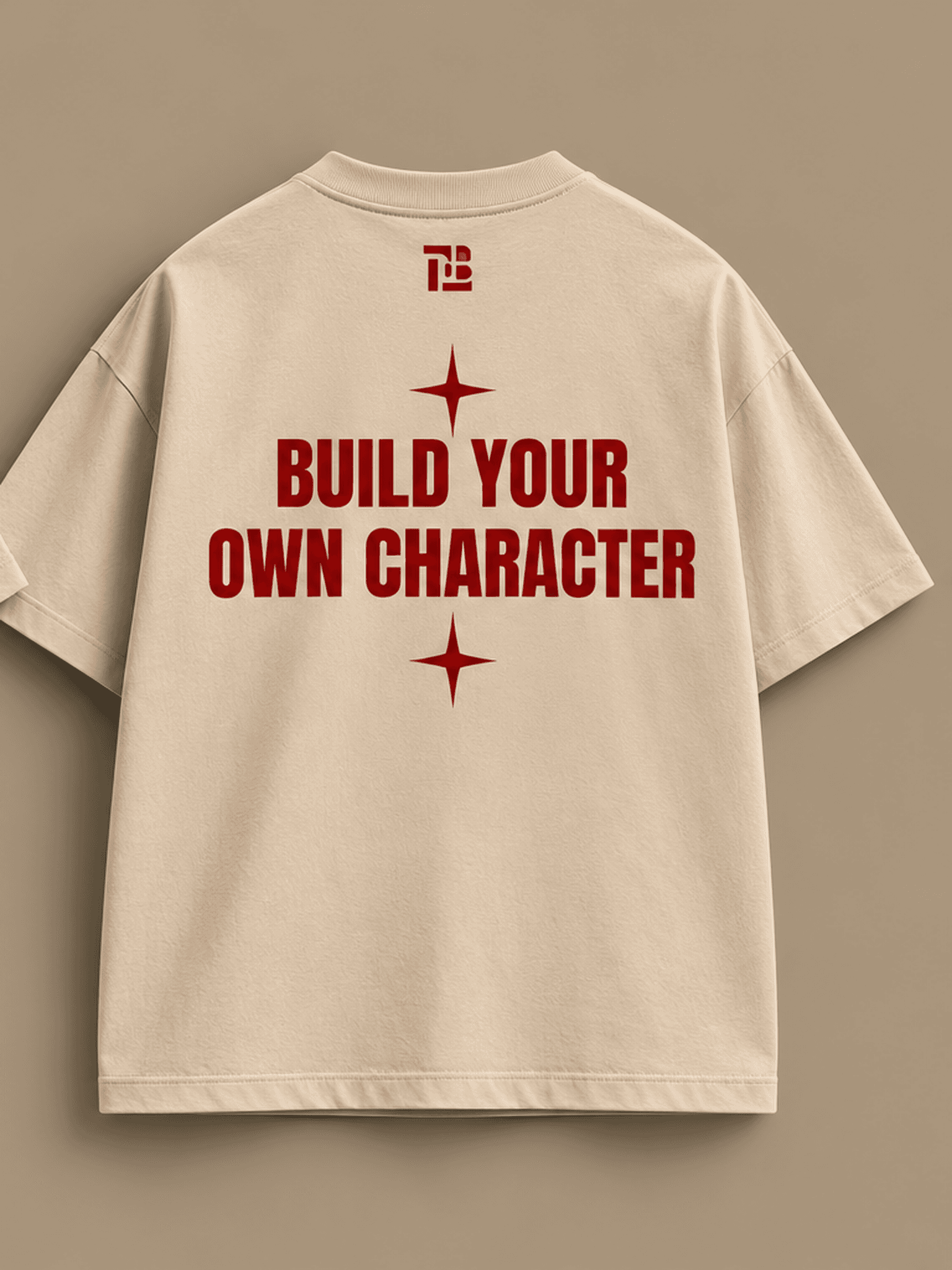 DEBUG BUILD YOUR OWN CHARACTER T-Shirt โ Beige alternative view